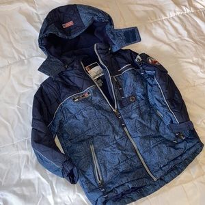 Kids 4T weatherproof jacket